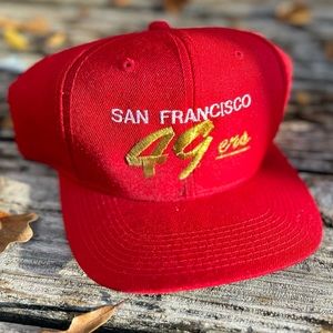 NEW Vintage NFL San Francisco 49’ers Wool Blend SnapBack Adjustable Hat